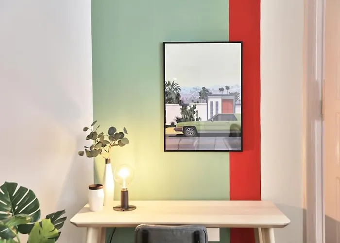 公寓 Unwind In Style W Sauna Dsgn 2br